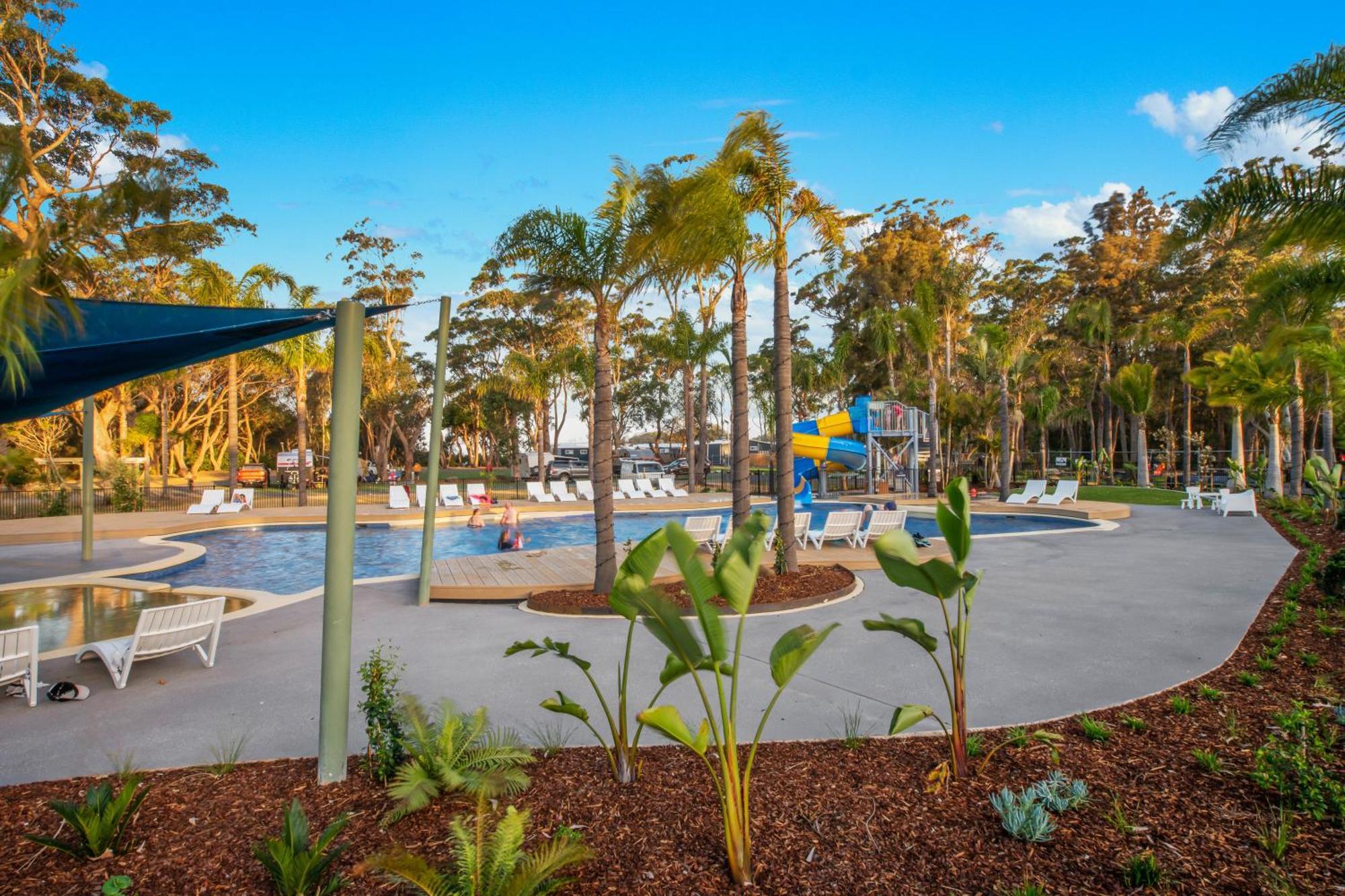 Big4 Tasman Holiday Parks - Racecourse Beach Bawley Point Eksteriør billede