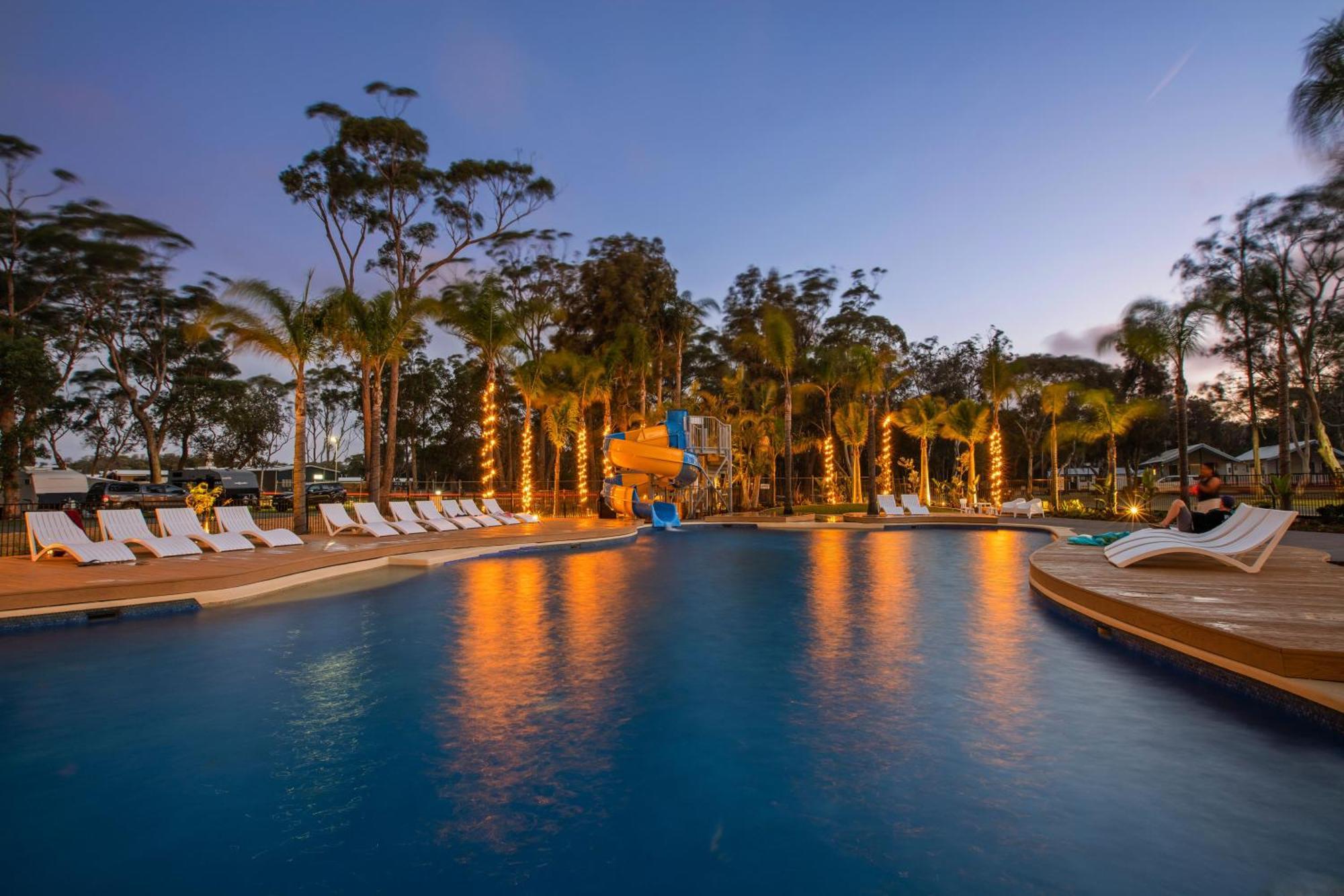 Big4 Tasman Holiday Parks - Racecourse Beach Bawley Point Eksteriør billede
