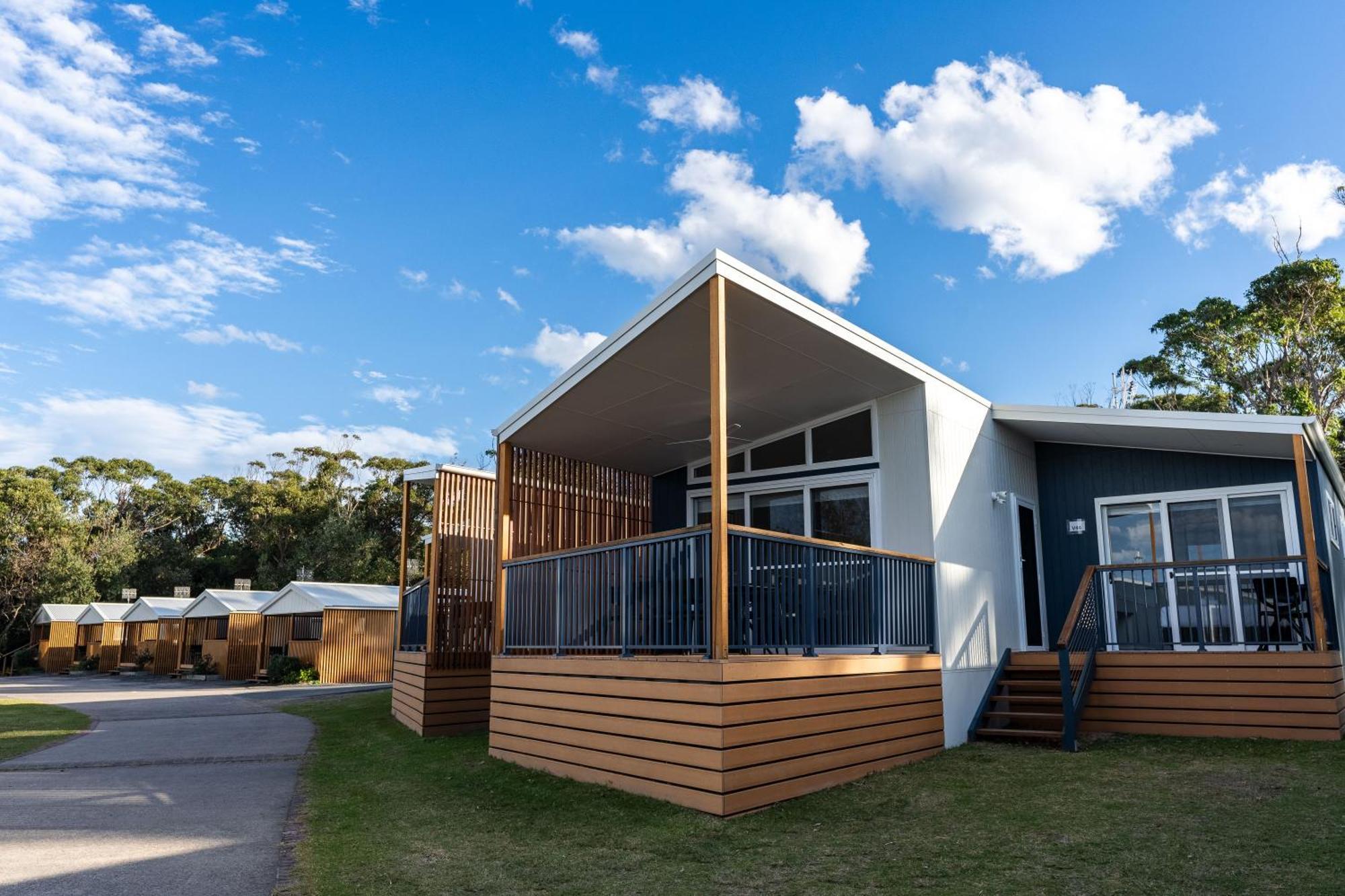Big4 Tasman Holiday Parks - Racecourse Beach Bawley Point Eksteriør billede