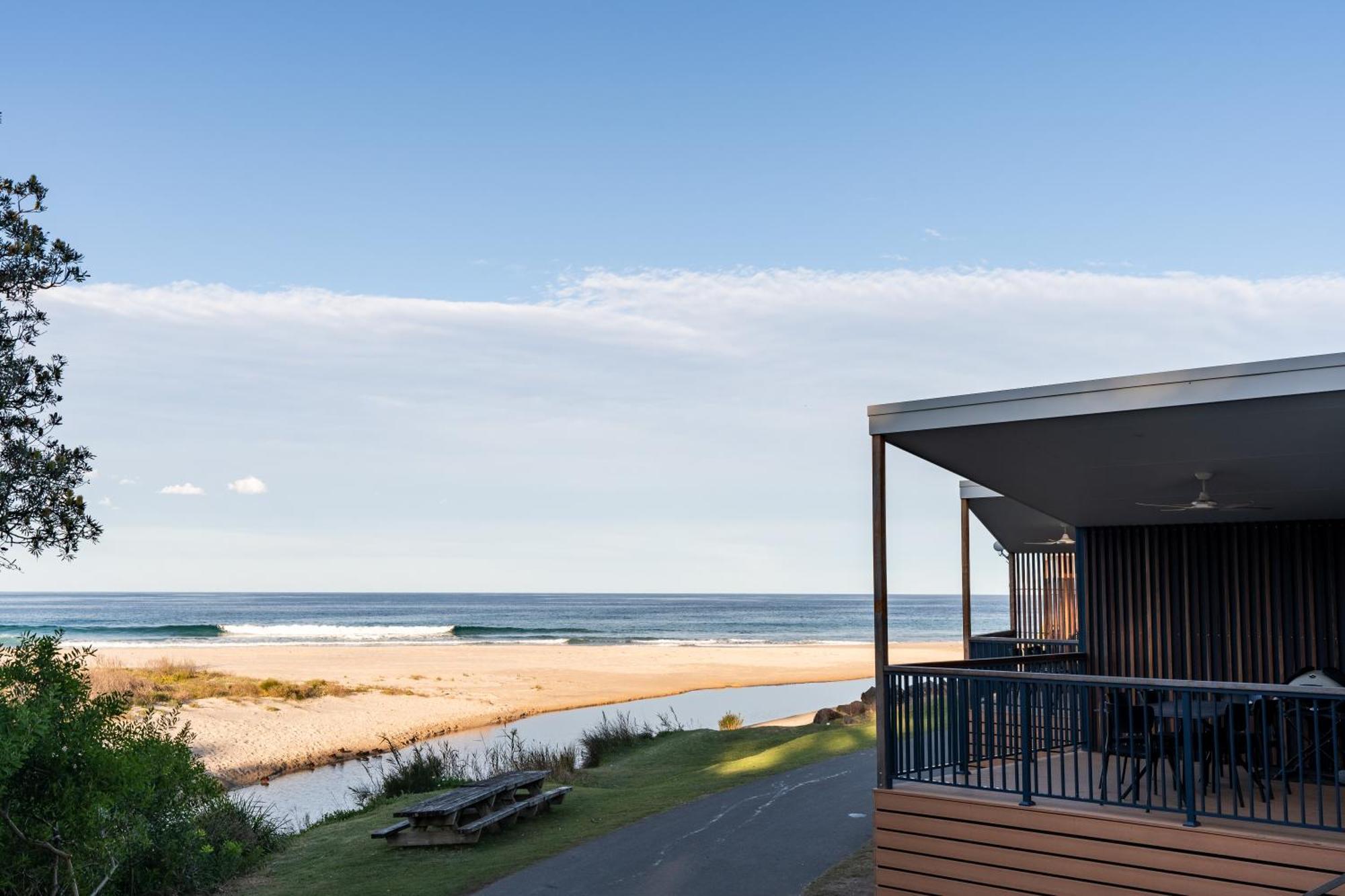 Big4 Tasman Holiday Parks - Racecourse Beach Bawley Point Eksteriør billede
