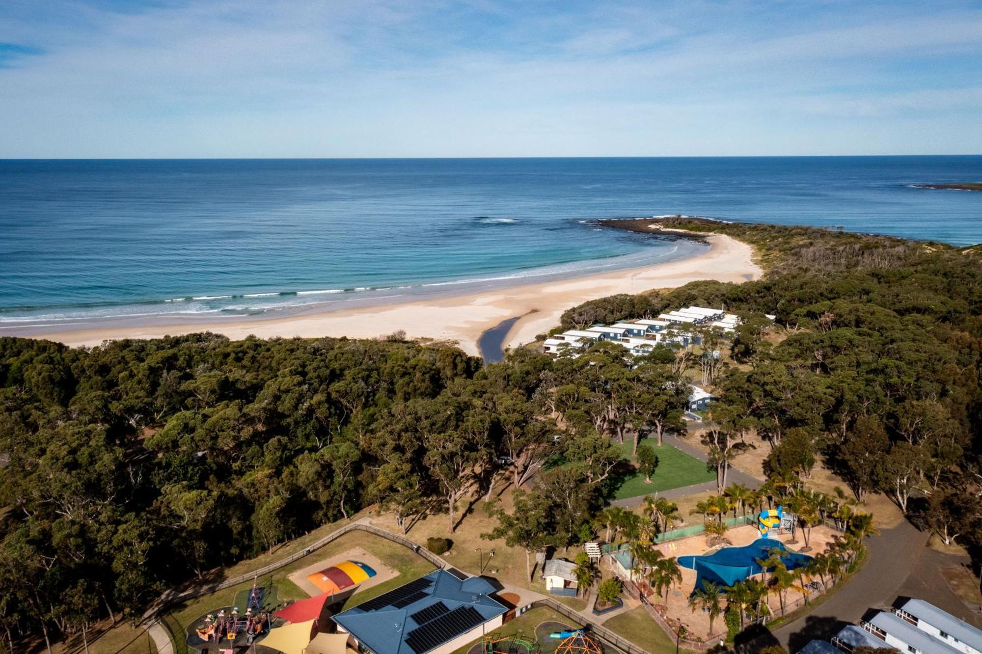 Big4 Tasman Holiday Parks - Racecourse Beach Bawley Point Eksteriør billede