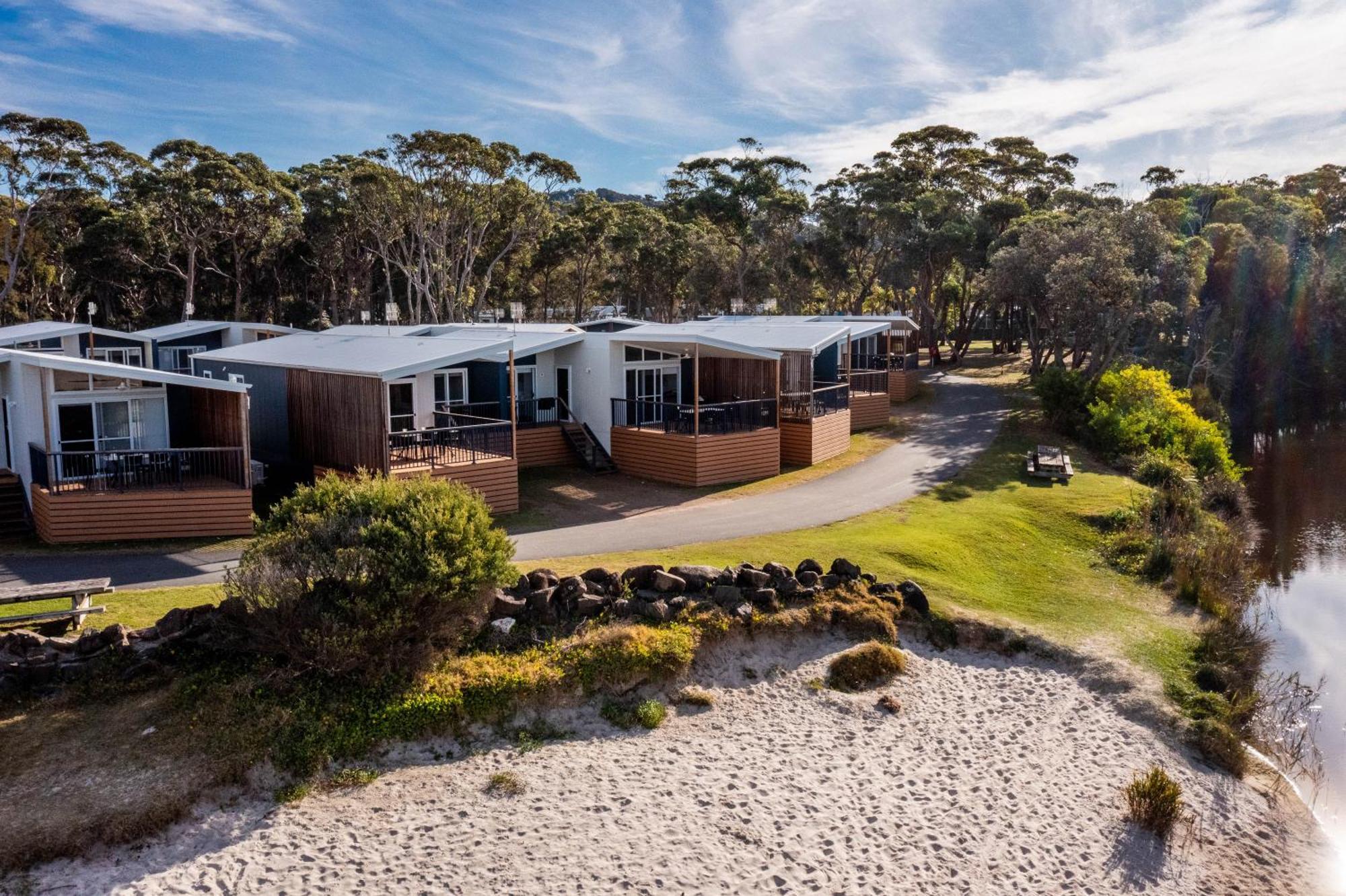 Big4 Tasman Holiday Parks - Racecourse Beach Bawley Point Eksteriør billede