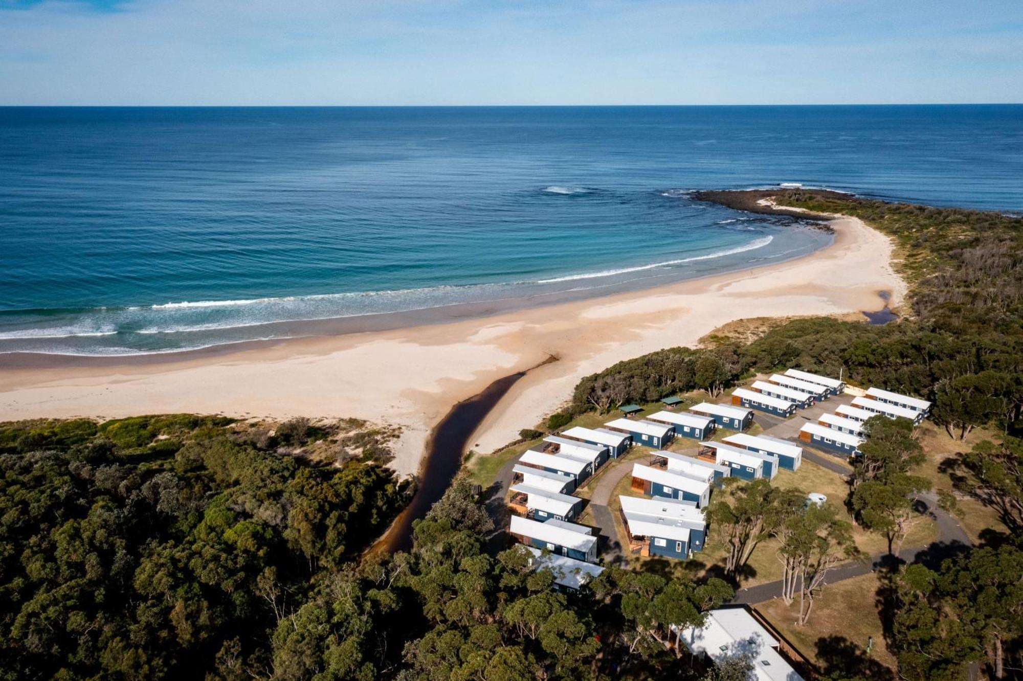Big4 Tasman Holiday Parks - Racecourse Beach Bawley Point Eksteriør billede